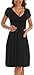 Maternity Tank Dress Party maternity dress Black For Night Out Winter Dresses Womens Pregnancy,Black,Medium