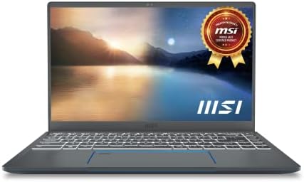 MSI Prestige 15 Ultrabook Business Laptop, Intel Core I7-1185G7