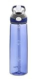 Contigo ADB100A13 Straw Addison Water Bottle, 24 oz, Cobalt