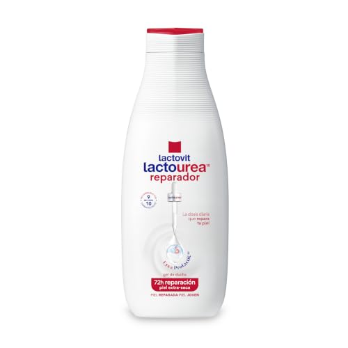 - Gel de Ducha Reparador Lactourea para Piel Muy Seca con Protein Calcium, Hidratación Profunda y Reparación Intensa – 550 ml