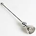 Egg Cracker, Soft Boiled Egg Cutter Topper, Easter Egg Cookie Cutter, DFmicro One Silver Egg Holder, Stainless Steel Kitchen Tool for Removing Top of Soft Hard Boiled Eggs Shell Smooth Round Opening