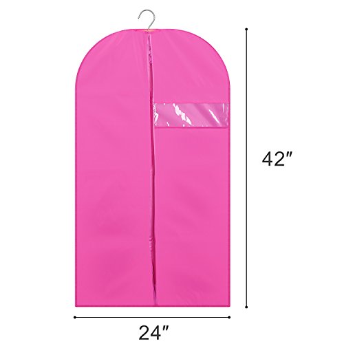 Titan Mall Garment Bag 42" Suit Bag for Luggage, Dresses, Dustproof and Moistureproof