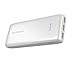 Portable Charger RAVPower 22000mAh Power Bank 22000 Battery Pack Charger 5.8A Output 3-Port (2.4A Input, Triple iSmart 2.0 USB Ports, Li-polymer Battery) Battery Charger For Smartphone Tablet-White