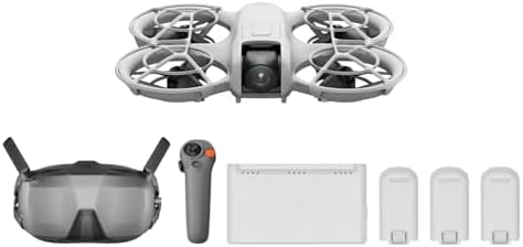 Neo Motion Fly More Combo – Mini Drohne mit Kamera 4K UHD Für Erwachsene, 135g, Follow-Me, Handstart, Motivverfolgung, QuickShots, Integrierter Propellerschutz, C0, mit RC Motion 3 und 3 Akkus