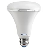 Cree SBR30-06550FLFD-12DE26-1-13 Led 65W Replacement BR30 Daylight (5000K) Dimmable Flood Light Bulb (3-Pack),