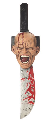 California Costumes Slasher Machete With Victim Scabbard Costume Accessory