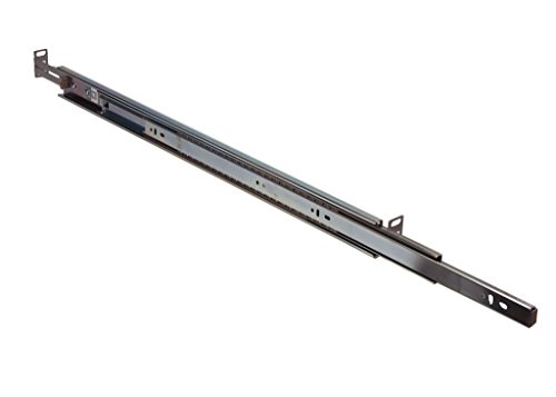 1U Universal Ball Bearing 26" Sliding Rail comes with front and rear adjustable depth rackmount brackets for standard 19" or 23" EIA310 server rack - Thumbnail 4