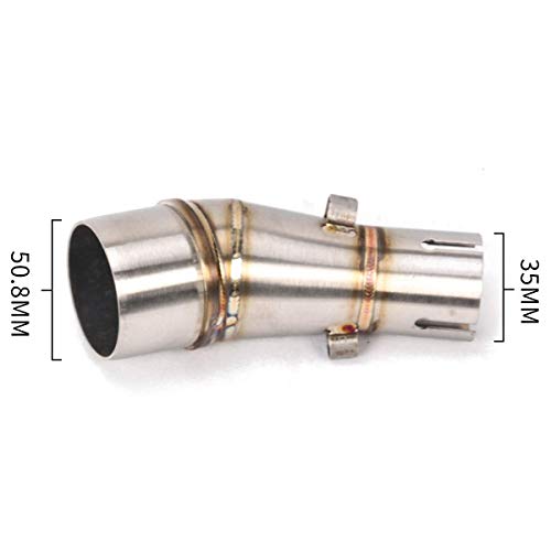 Soosee Motorcycle Slip on Exhaust system With Muffler Fit For Kawasaki ninja 250 ninja 300 2008-2017 - Thumbnail 7