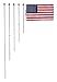 Taylor Made Boat Flag Pole with Charlevoix Clips, 3/4