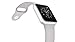 Renewed Apple Watch Series 2, 42mm Silver Aluminum Case with White Sport Band