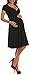 Maternity Tank Dress Party maternity dress Black For Night Out Winter Dresses Womens Pregnancy,Black,Medium