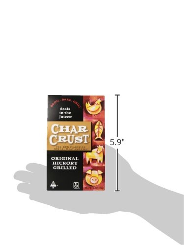 Char Crust Dry-Rub Seasoning, Original Hickory Grilled, 4 Ounce (Pack of 6) - Image 8