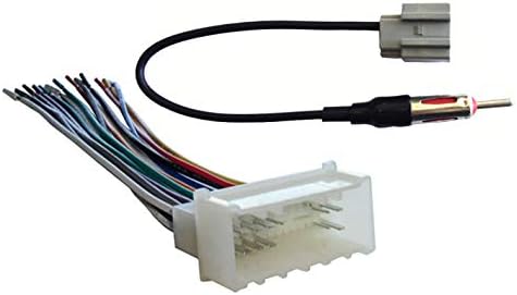 Car Stereo Wiring Kit Harness and Antenna Adapter Fits Select 2007-2010 KIA