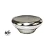 Large Stainless Steel Replacement Knob Fits Le Creuset Pot Pan Oven Lids + Screw