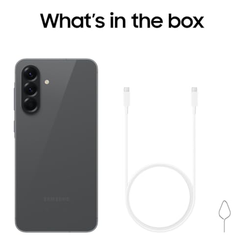 Samsung Galaxy A56 5G Smartphone, Awesome Intelligence, 8GB RAM, 256GB Memory Storage, 50MP Camera, Awesome Graphite, 3 Year Samsung Extended Warranty (UK Version)