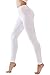 DIAMONDKIT Women's Inner Pocket Non See-Through Leggings … (1037 White, M)