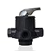 LiquaGen Whole House Control Valve - Manual Water Filter Valve- Rinse/BackWash/Filter Setting | 2.5