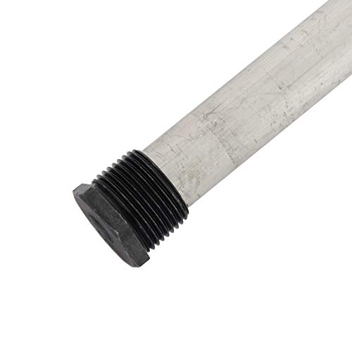 Magnesium RV Water Heater Anode Rod- Magnesium Anode Rod for Hot Water Heaters, 9.25'' Long & 0.8'' OD, 3/4 NPT Thread, Prevent Corrosion Within Your Water Heater (1 Count)