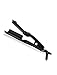 HTG Travel Wave Iron Travel Hair Waver for Travel Beach Waver Hair Curling Curling Wand Iron Ceramic Roller Styling tools 110V-240V Worldwide Use Mini Curling Iron Hair waver Wave Styler HT050(Black)