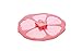 Charles Viancin - Hibiscus Silicone Lid for Food Storage and Cooking - 8''/20cm - Airtight Seal on Any Smooth Rim Surface - BPA-Free - Oven, Microwave, Freezer, Stovetop and Dishwasher Safe