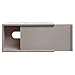 MyGift Handcrafted Tissue Box Cover, White Glass Mosaic Tile Design Decorative Tissue Box Holder Rectangular Refill Cover