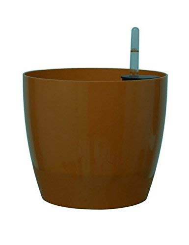 Self Watering Planter 12 Coffee Color (Pack of 1) 29 cm x 26 cm - Minerva Naturals