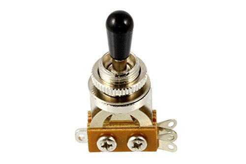 Economy Short Straight Toggle Switch w/Knob Allparts EP-4364-000