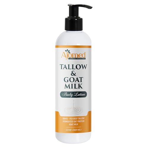 AJOMED COSMETICS Tallow & Goat Milk Body moisturizing Lotion f... 31JS0QogXCL