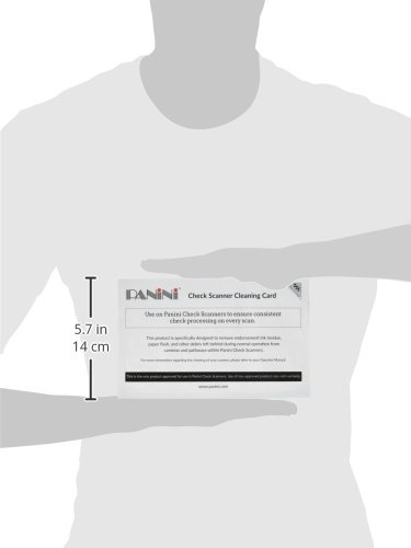 Panini-6KWPNI-CS2B15W5-Check-Scanner-Cleaning-Card-Featuring-Waffletechnology-90-Cards