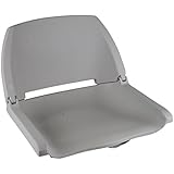 Wise 8WD138 Series Molded Fishing Boat Seat, Grey