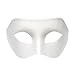 SeasonsTrading White Venetian Masquerade Mask - Mardi Gras Masks (STC12905)