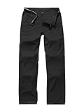 Asfixiado Mens Quick Dry Convertible Hiking Pants,Adventure Lightweight Zip Off Fishing Hiking Travel Mountain Waterproof Trousers