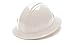 Pyramex White Full Brim Style 6 Point Ratchet Suspension