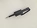 Nobo Pack of 5 Counter Coil Corded Wedgy Pen with Adhesive Backing, Black Ink