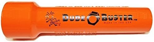 Dude Tools NB58 Nut Buster Socket 15/16 High Impact Deep Socket with 1/2 Drive and 7 Bolt travel Length (for 5/8 bolt or stud) by Dude Tools