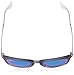 Ray-Ban RB4221 Square Sunglasses, Shot Blue Rubber/Light Green Mirrored Blue, 50 mm