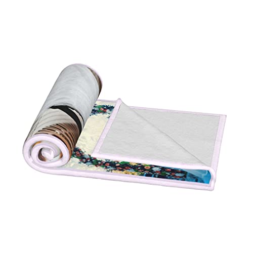 Custom Blanket With Photo Text Personalized Throw Blanket For Baby Mother Father Adult Friends Lovers Dog Pets Birthday Anniversary Wedding Gifts Flannel Blanket Mother\'s Day Father\'s Day Christmas