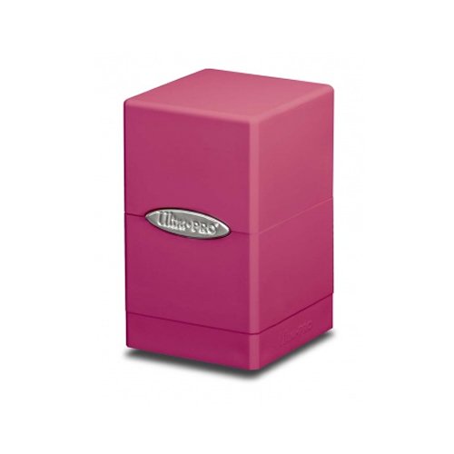 Pink Satin Tower Deck Boxes