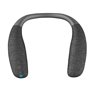 Nekband Speaker Wireless Wearable Surround Sound Neck luidspreker met ingebouwde microfoon Handsfree oproep voor Game TV…