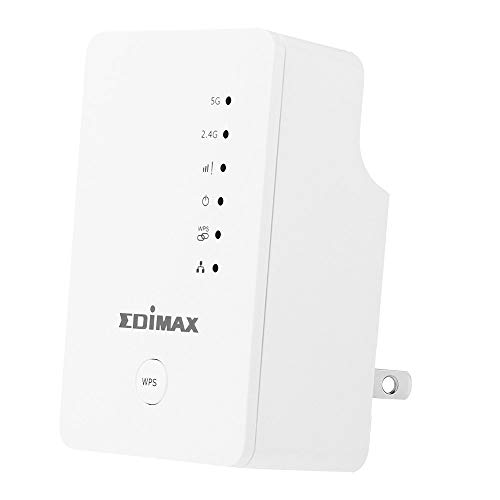 Edimax Smart AC750 Dual-Band Wi-Fi Extender (EW-7438AC) (Certified Refurbished)