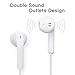 Earbuds,Generic Headphones with Microphone New Earphones for Apple iPhone 6s 6 Plus 5s 5 4s 4 SE iPad iPod 7 8 iOS S8 S7 S6 Note 1 2 3 Earbuds Earphones 2 Pack Headphones Earpods
