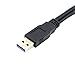 ChenYang USB 3.0 Splitter Y Cable USB 1 Male to 2 Female Extra Power Data Extension Cable for 2.5