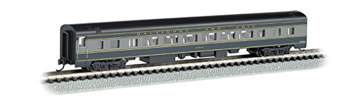 Bachmann Industries Smooth Side Coach B&O N-Scale Passenger Car, 85'
