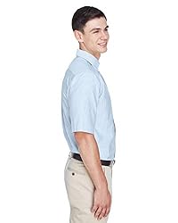 UltraClub Men's Classic Wrinkle-Resistant