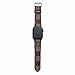 RAFRANCIS 38mm (Fit for 40mm) Compatible Apple Watch Straps, Luxury Fashion PU Leather Classic Wrist Bands for Women and Men, Replacement for Apple Watch Series 4 3 2 1 38/40MM (Checker Brown)