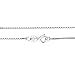 AOBOCO 925 Sterling Silver 1mm Box Chain Italian Crafted Necklace with Gift Box (18, Sterling-Silver)