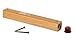 Peer Hastam Classic Wood Mezuzah Case Natural Light Wood - 5.7 Inches (for 4.7 Inches Scroll)