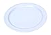Clipper Commercial 12 Pack Set - Melamine - Narrow Rim Dinner Plate, White - 9 Inch -