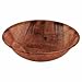 Winco Woven Wood Salad Bowl, 6 inch - 12 per case.