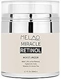 Vassoul Retinol Moisturizer Cream - Premium Face Cream with 2.5% Active Retinol, Hyaluronic Acid, Vitamin E - Anti Aging Formula Reduces Wrinkles and Fine Lines(1.7Oz)